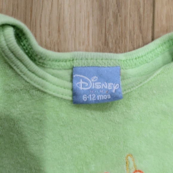 Y2K Disney Embroidered Tigger Terry Cloth Short Romper - Picture 5 of 6